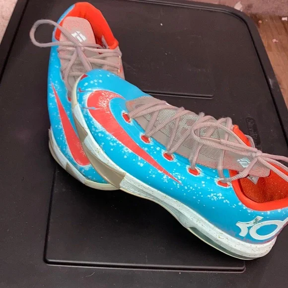 Maryland Blue Crab Kd Blue And White Nike KD Maryland Blue 599424